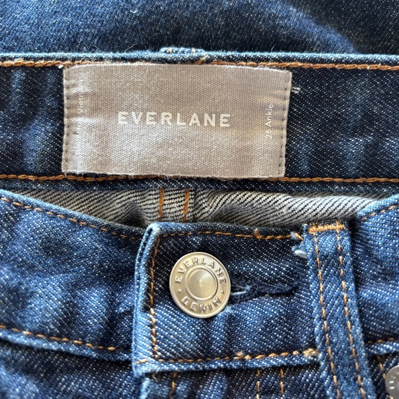Everlane High Rise Skinny Leg Ankle Jeans - Picture 4 of 5